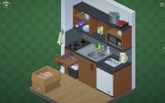 La cuisine du premier appart.