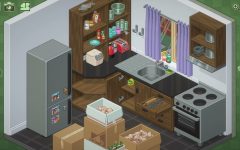 La cuisine de la dernière maison