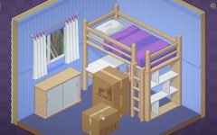 Niveau de départ : la chambre d'enfant.